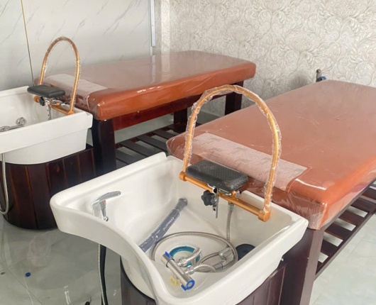 Giường Gội Đầu Dưỡng Sinh 2in1 – Bồn Gội Đầu Spa